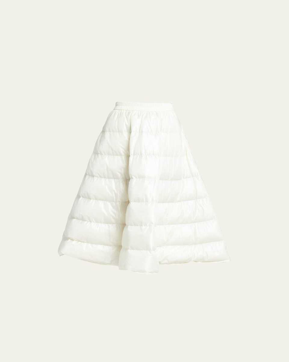 Puffer Midi Skirt